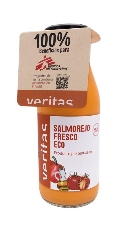 foto de producto del samorejo de marca veritas, con la colaboración de médicos sin fronteras