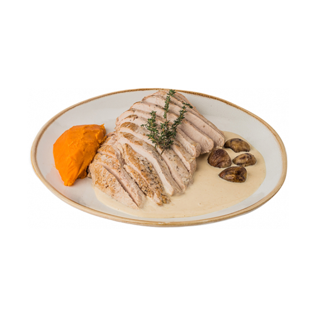 Pechuga de pavo a baja temperatura