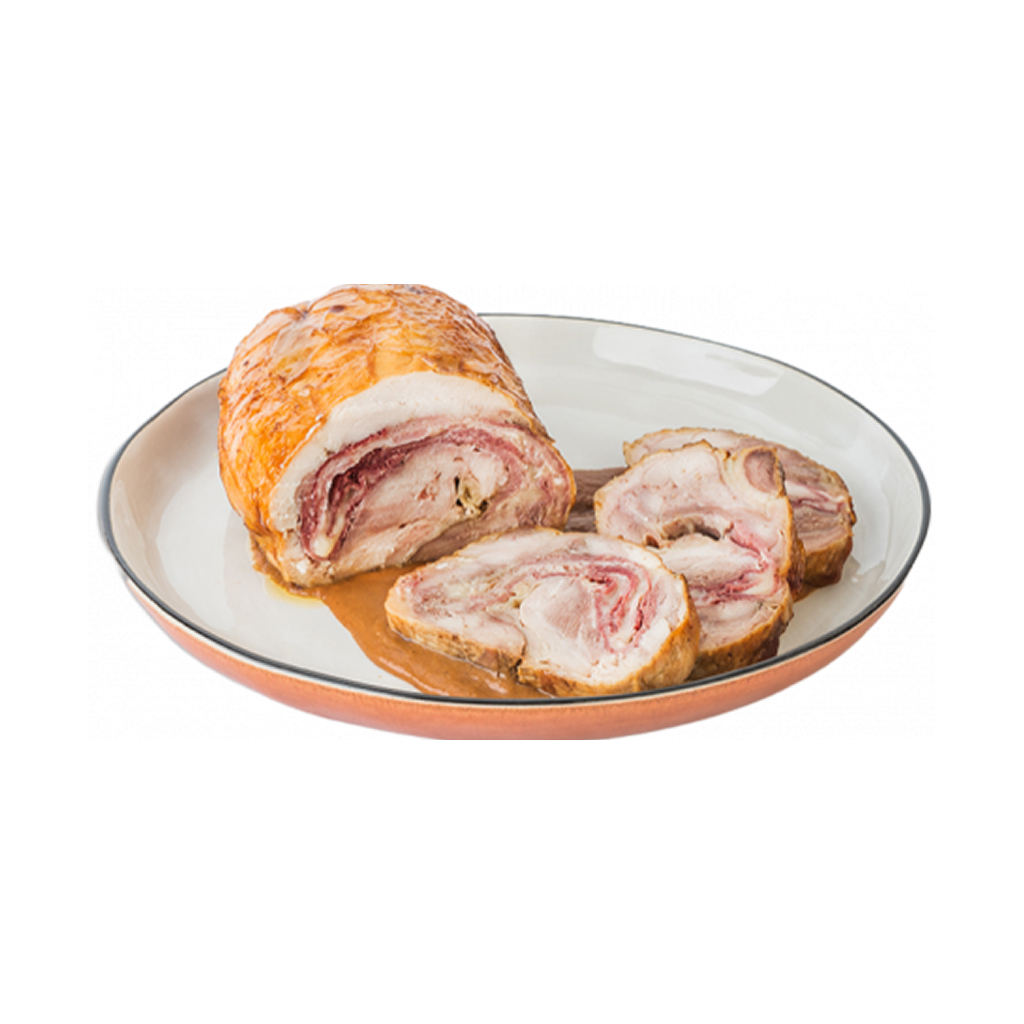 Pollo relleno de jamón y queso ecológico