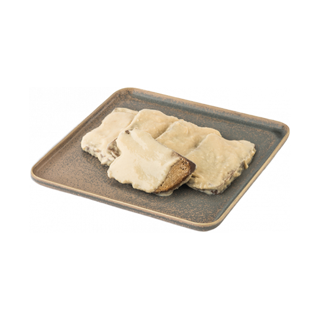 Seitán con salsa de almendra