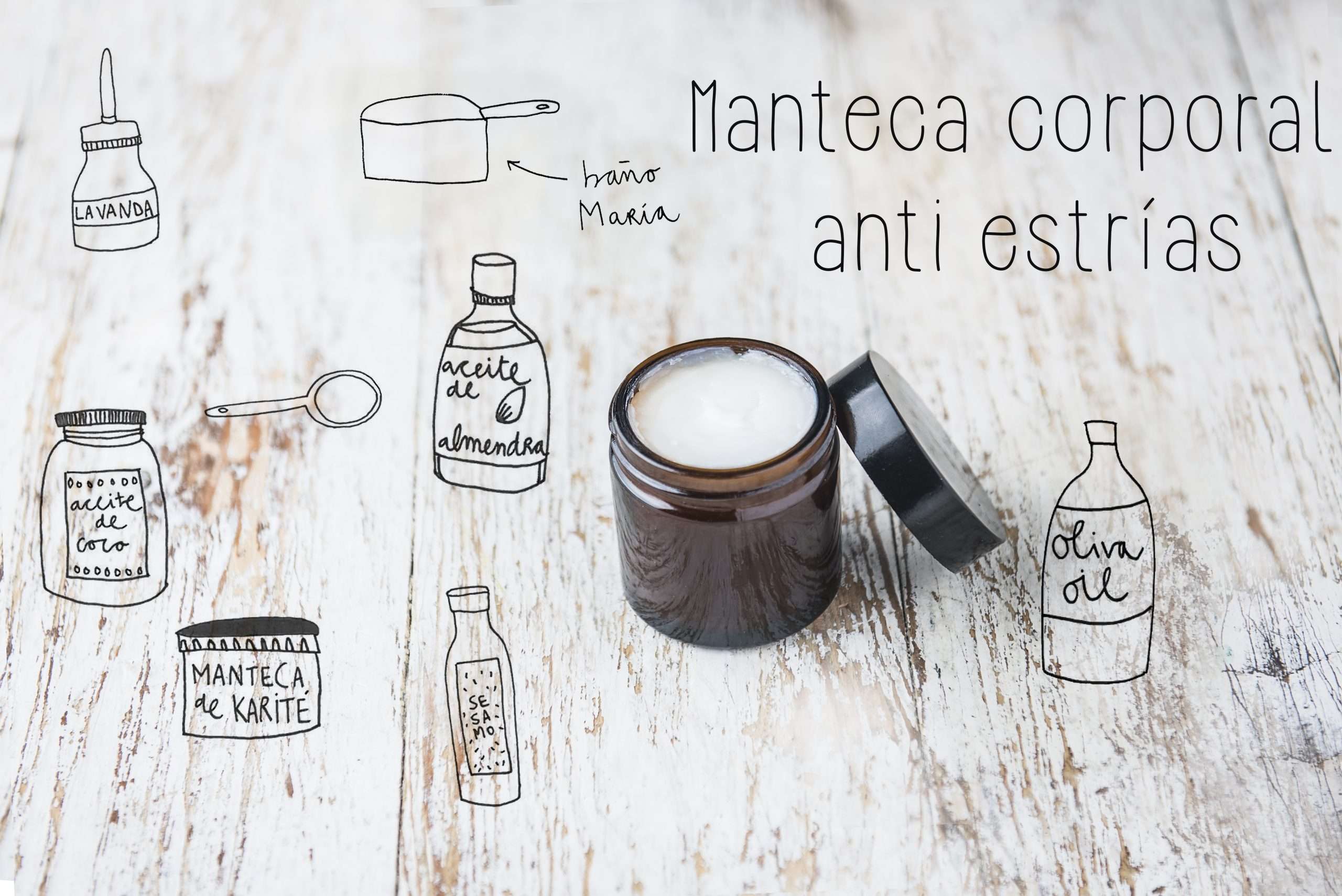 Mantega corporal antiestries - Cosmètica casolana - Veritas